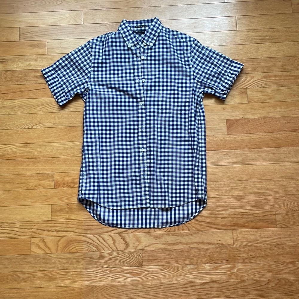 Theory button down Tshirt.